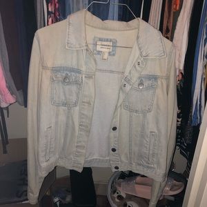 Forever 21 Blue Denim Jean Jacket